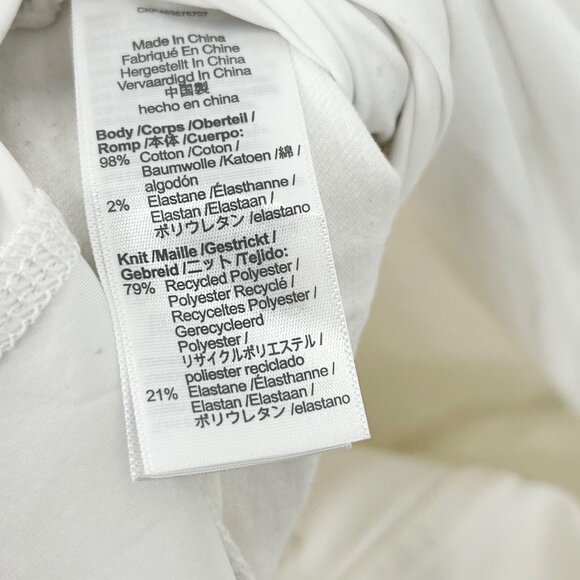 NWT Madewell The Maternity Over-the-Belly '90s Straight Jean in Tile White - Picture 8 of 13